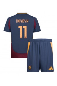 Fotbalové Dres AS Roma Artem Dovbyk #11 Dětské Třetí Oblečení 2024-25 Krátký Rukáv (+ trenýrky)